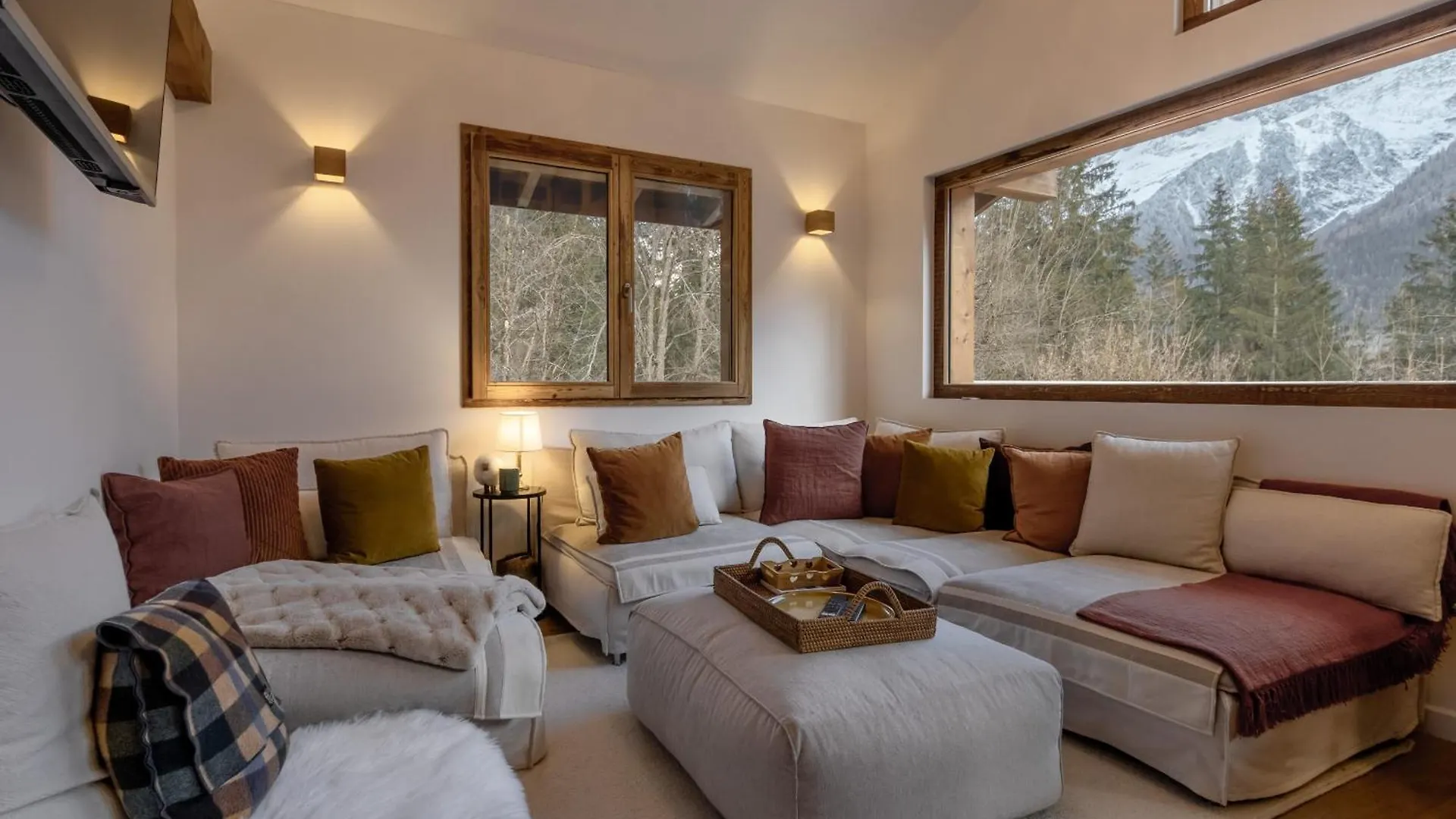Chalet Des Eaux Rousses -Renove -Prive - Vues 360 Mont Blanc Les Houches
