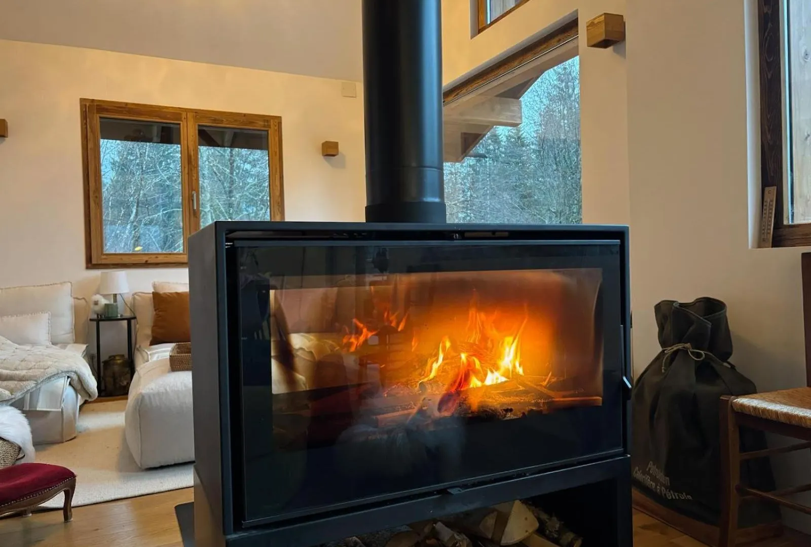 Chalet Des Eaux Rousses -Renove -Prive - Vues 360 Mont Blanc Les Houches
